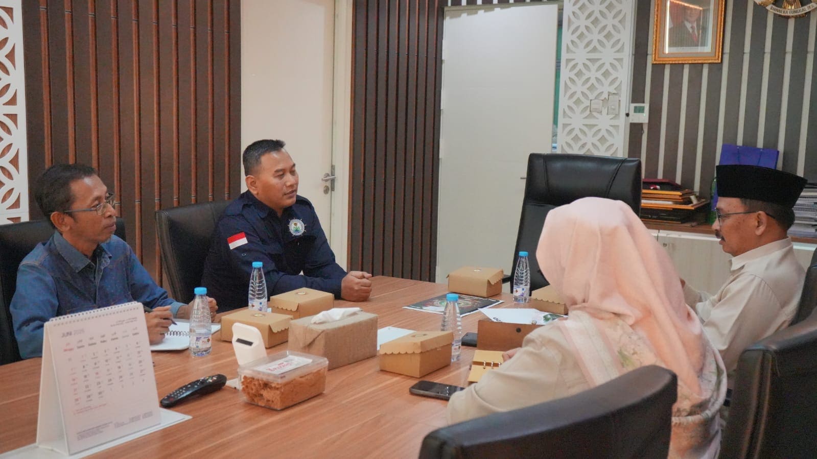 Dokumentasi lanjutan audiensi dengan BPJPH