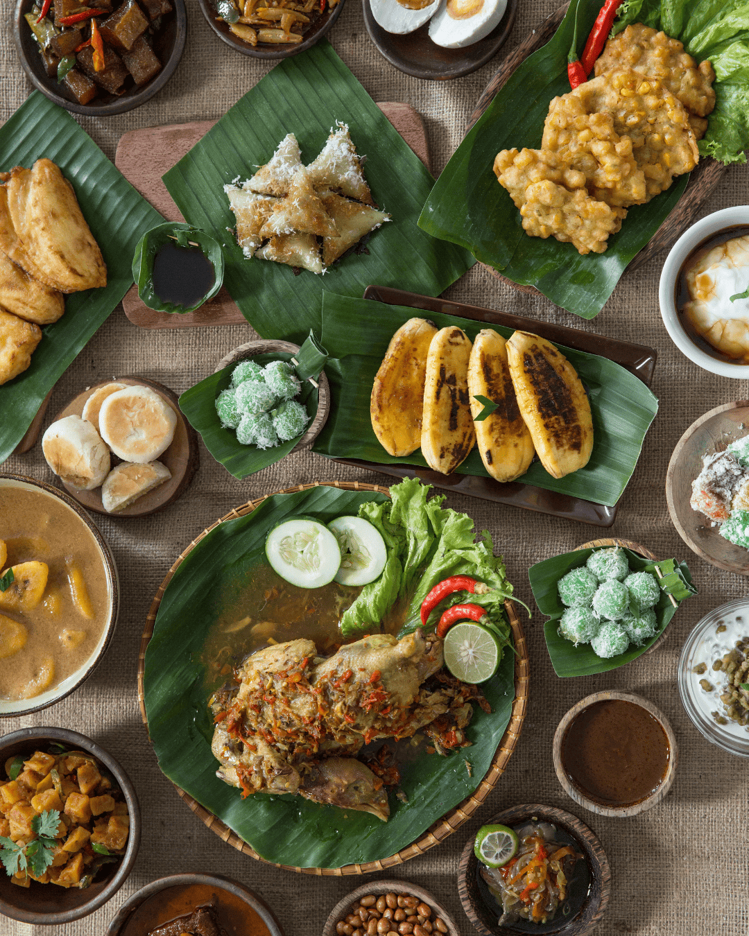 Fresh agricultural landscape representing Indonesia's food sector